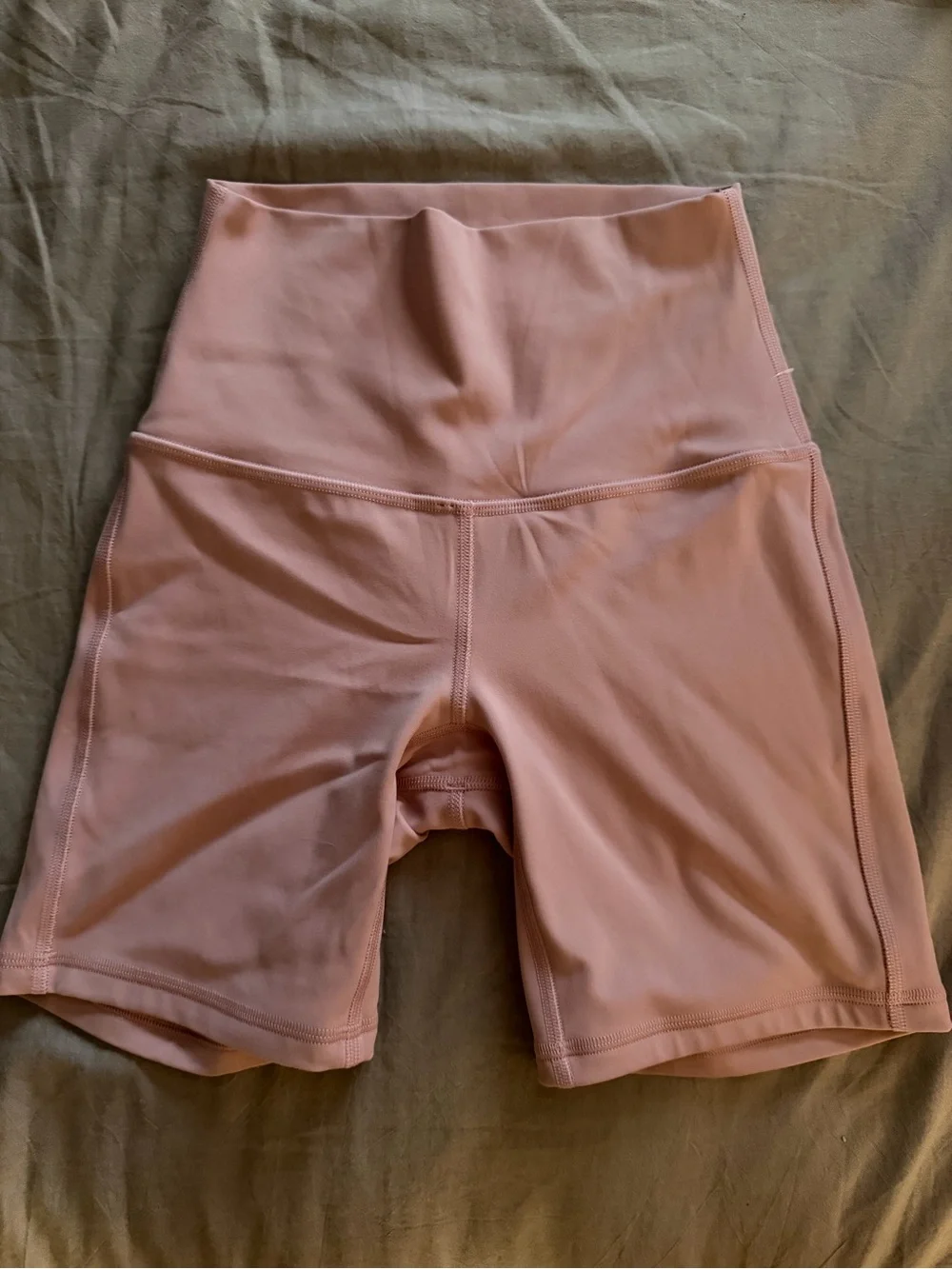 lululemon athletica High-Rise Bike Shorts in Dusty Rose